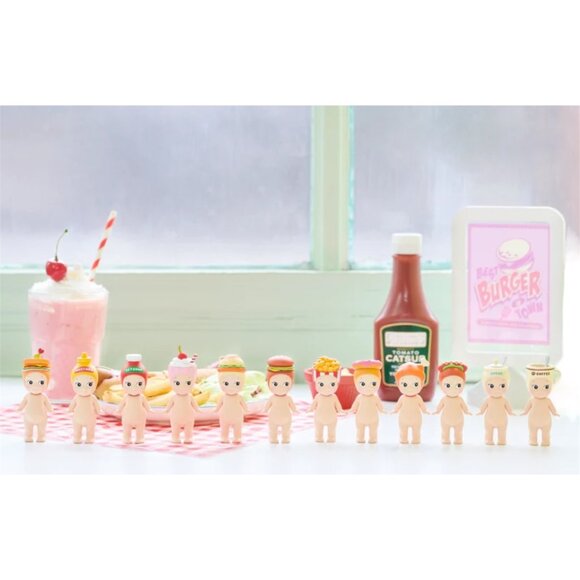 Sonny Angel Hamburger Snack Series Mini Figure Burger Toy Hat Blind Box - Picture 9 of 12